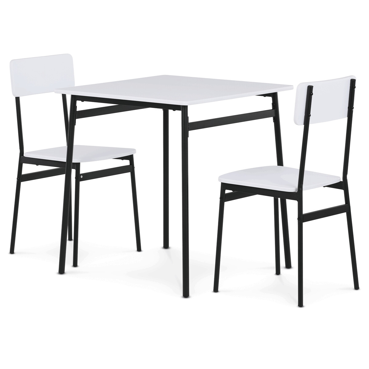 Jedálenský set MDF/kov AUT-O2121 Dub