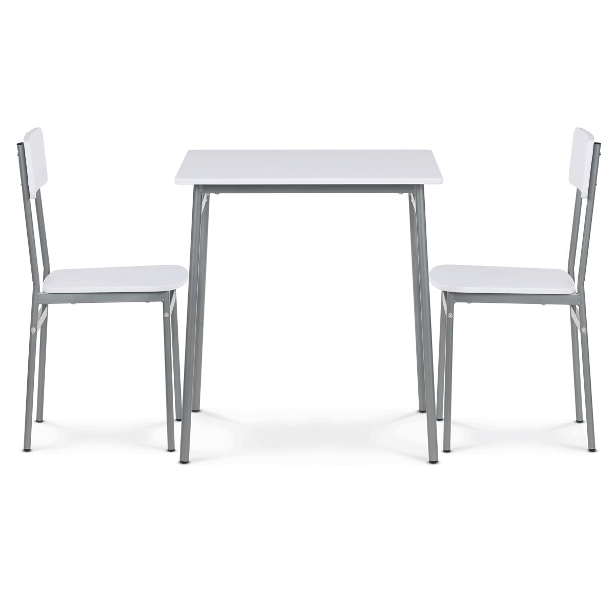 Jedálenský set MDF/kov AUT-O2122 Hnedá