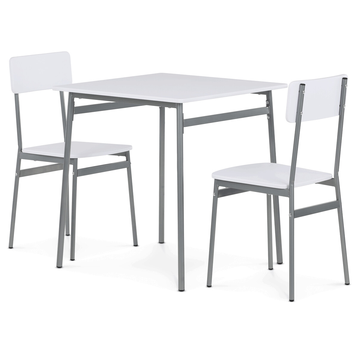 Jedálenský set MDF/kov AUT-O2122 Hnedá