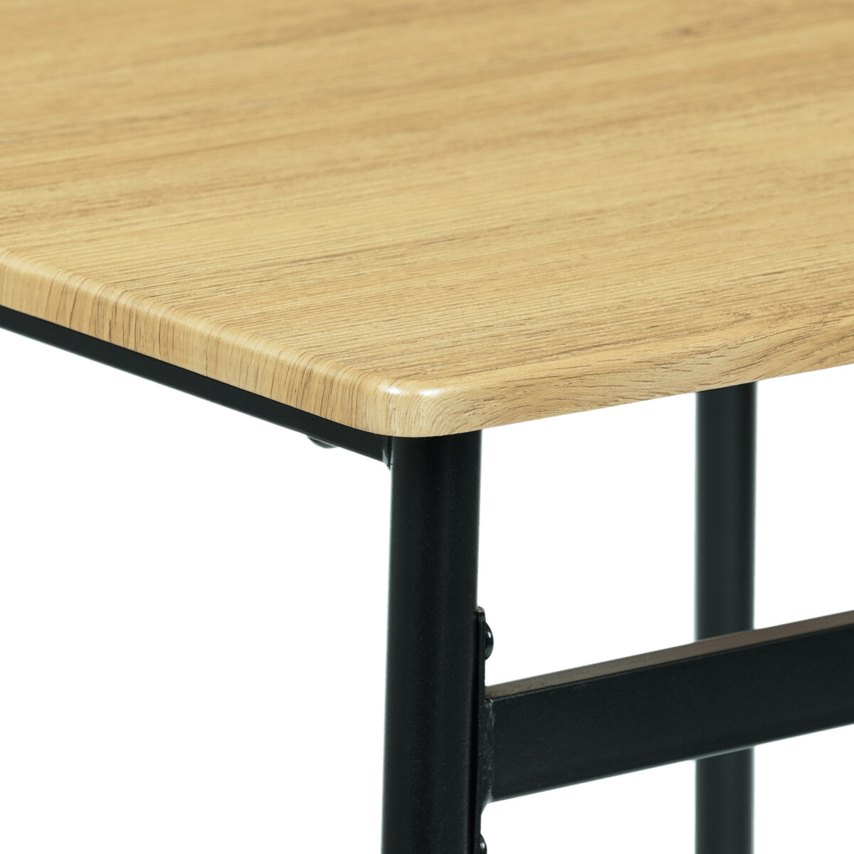 Jedálenský set MDF/kov AUT-O2155 Dub