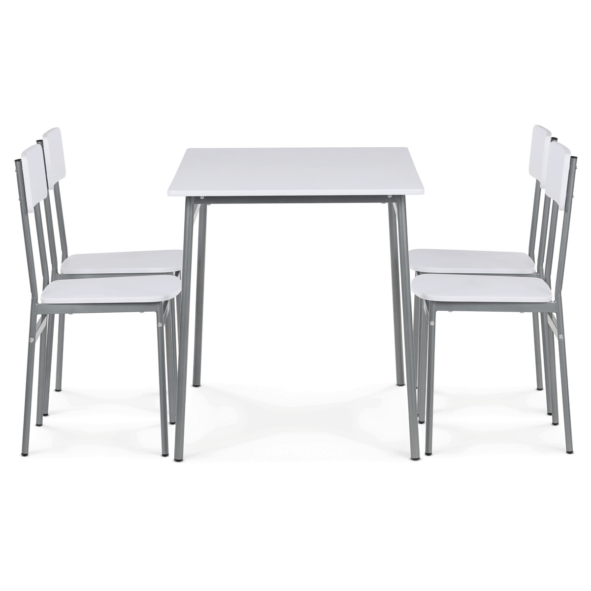 Jedálenský set MDF/kov AUT-O2156 Dub