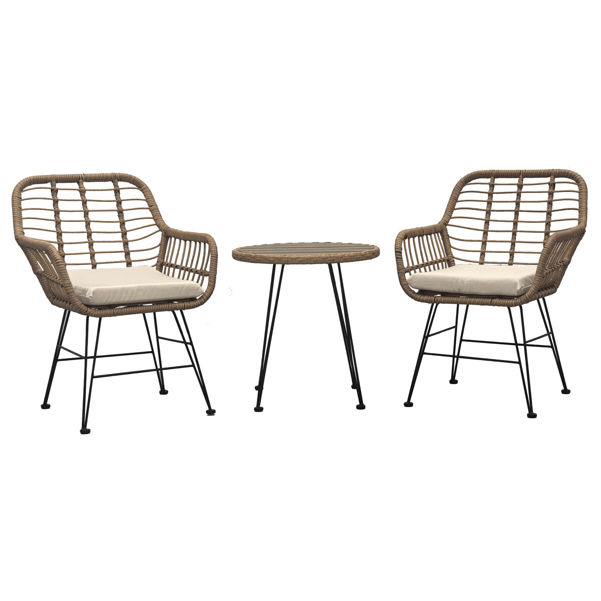 Záhradná súprava 2+1 AZ-F1208 NAT