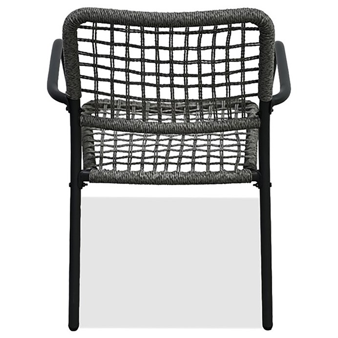 Záhradný set 1+2, kov, polyratan, sivá, AZ-L1103 GREY