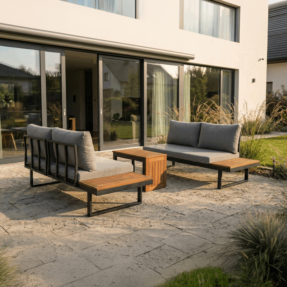 Záhradná súprava AZS-G1924 GREY