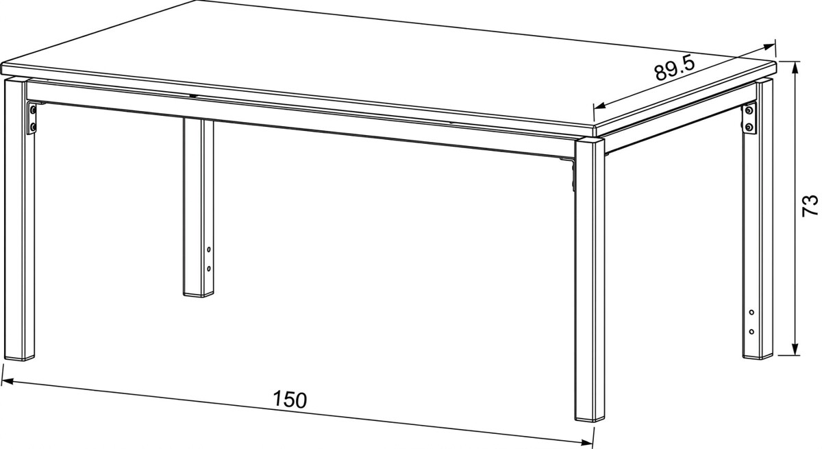 Zahradní stůl 150x89cm AZT-S1215 Autronic (foto 8)