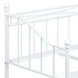 Posteľ BED-1905 WT kovová