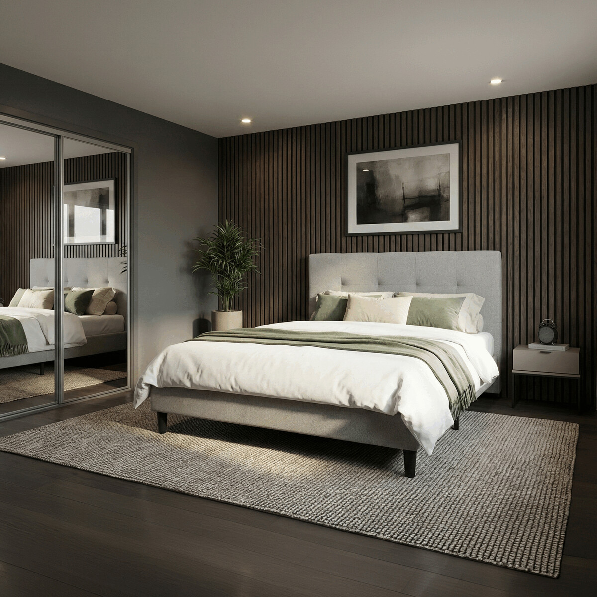 Dvoulůžková postel BED-M160 Autronic (foto 2)