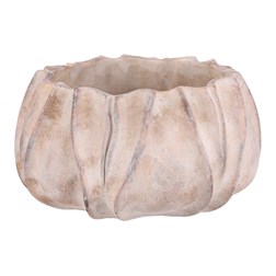 Obal na květiny - betonový, šedý