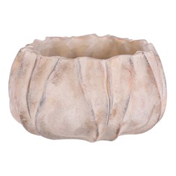 Obal na květiny - betonový, šedý