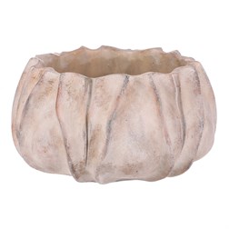 Obal na květiny - betonový, šedý