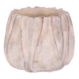 Obal na květiny - betonový, šedý