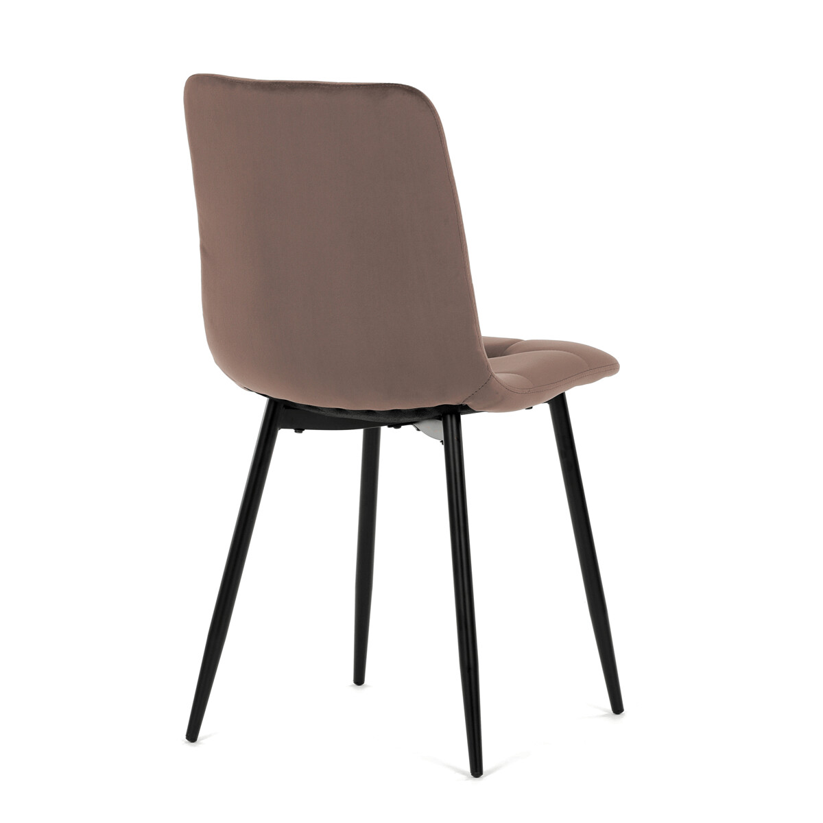 Jedálenská stolička látka zamat/kov CT-281 ZAM Hnedá
