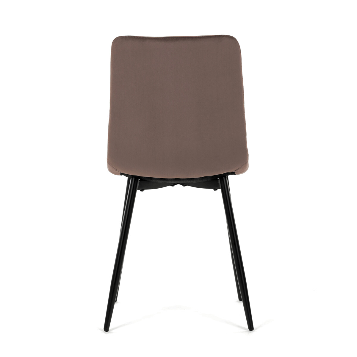 Jedálenská stolička látka zamat/kov CT-281 ZAM Hnedá