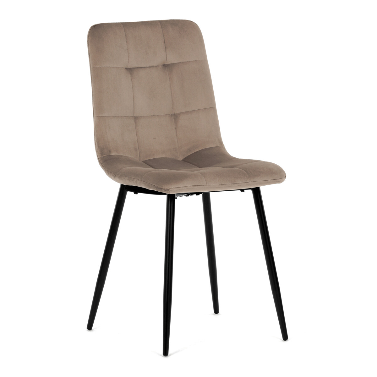 Jedálenská stolička látka zamat/kov CT-281 ZAM Hnedá