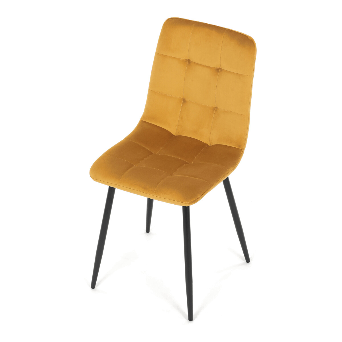 Jedálenská stolička látka zamat/kov CT-281 ZAM Hnedá
