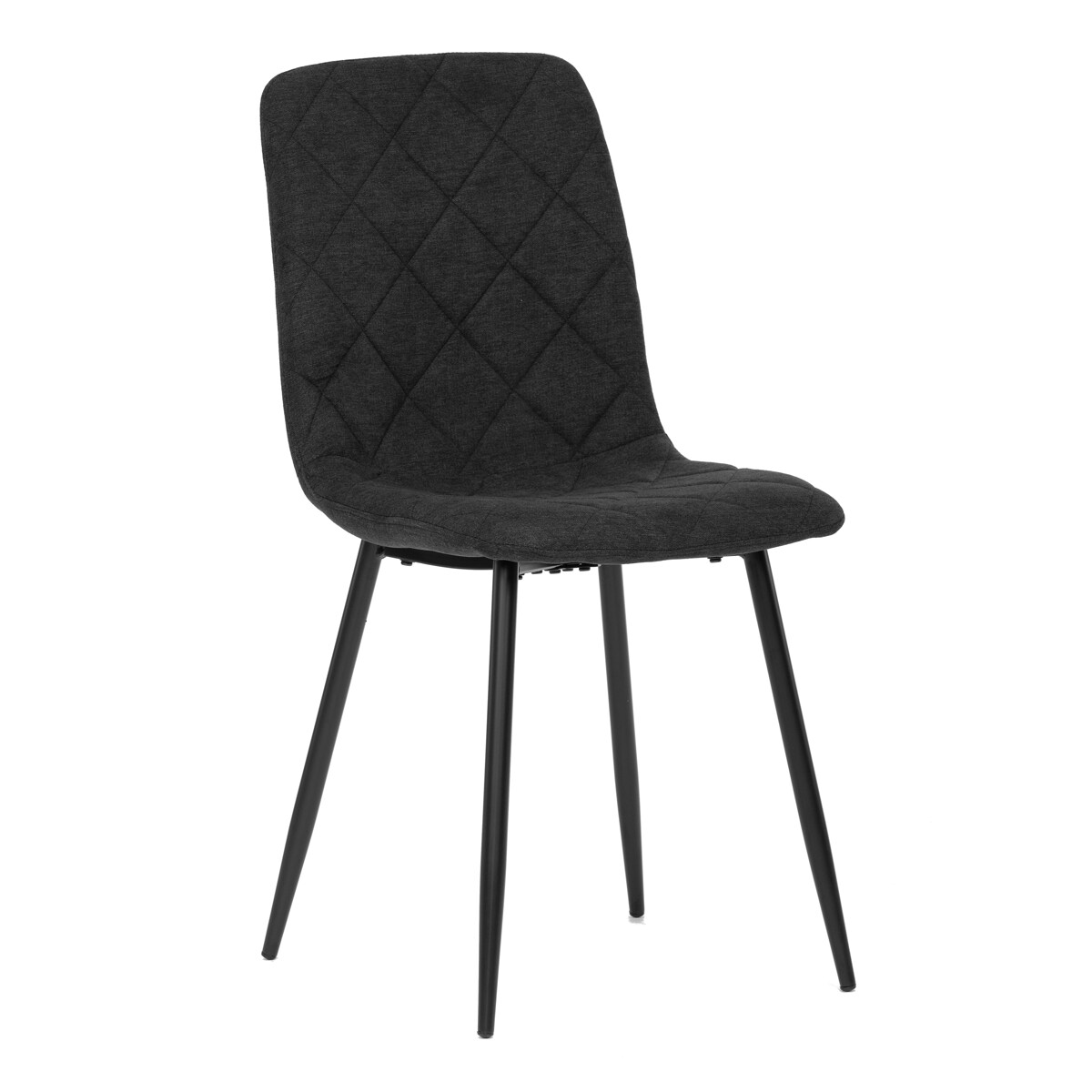 Jedálenská stolička látka/kov CT-283 Čierna