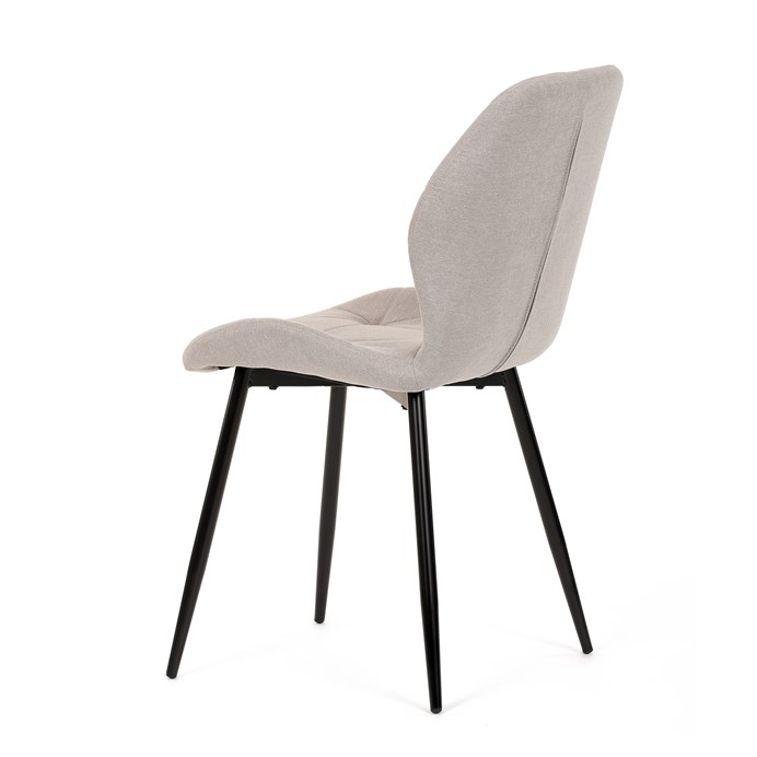 Jedálenská stolička, hnedá, látka, CT-285 LAN2