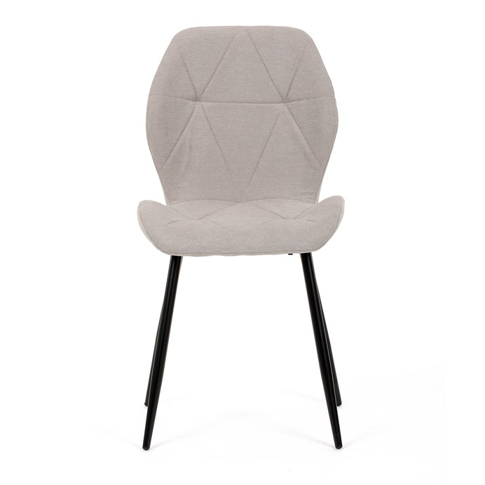 Jedálenská stolička, hnedá, látka, CT-285 LAN2