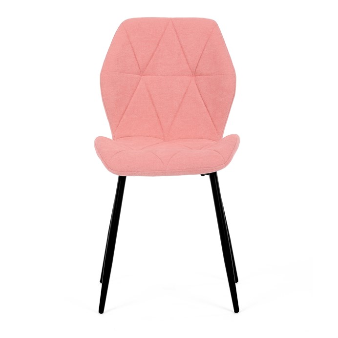 Jedálenská stolička, ružová, látka, CT-285 PINK2