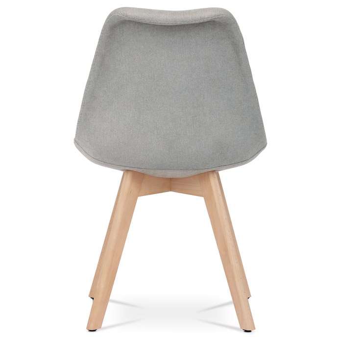 Jedálenská stolička, béžová, látka, CT-751 LAN2