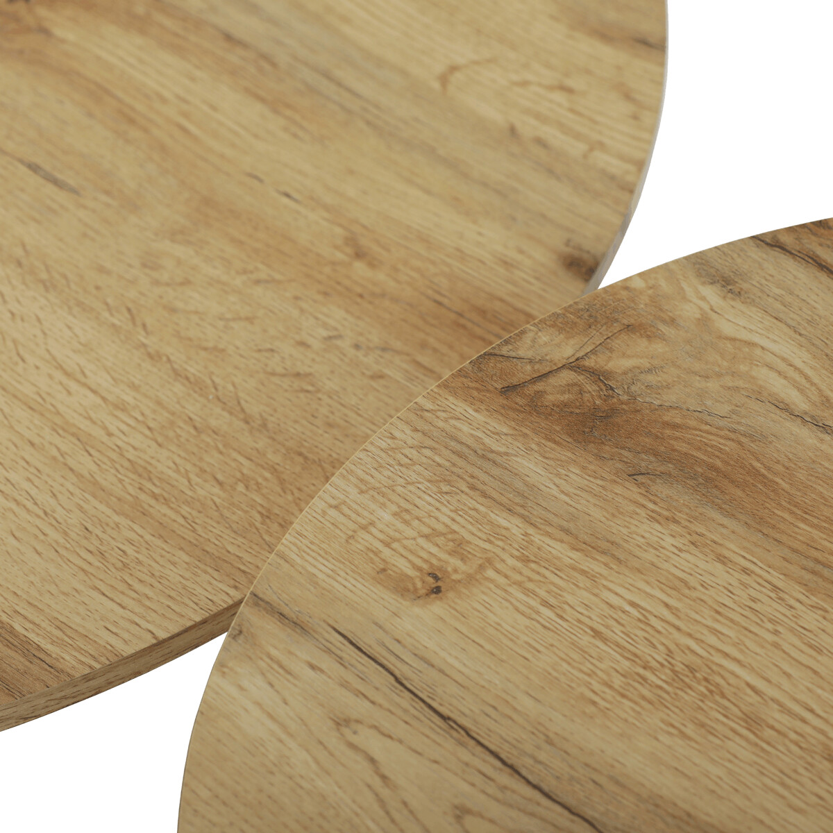 Súprava konferenčných stolíkov MDF/kov CT-F4150 ART Hnedá