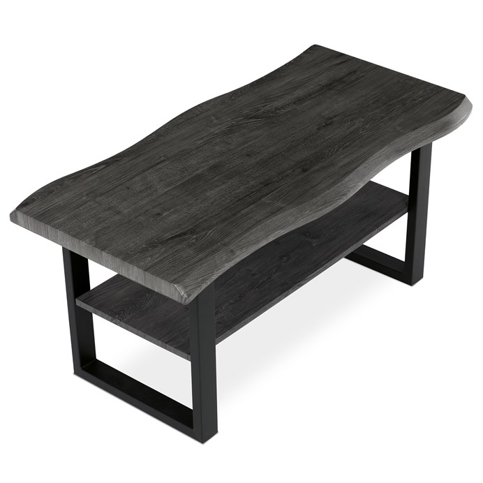 Konferenčný stolík 120x60cm, mdf, sivý dub, CT-F4212 GREY