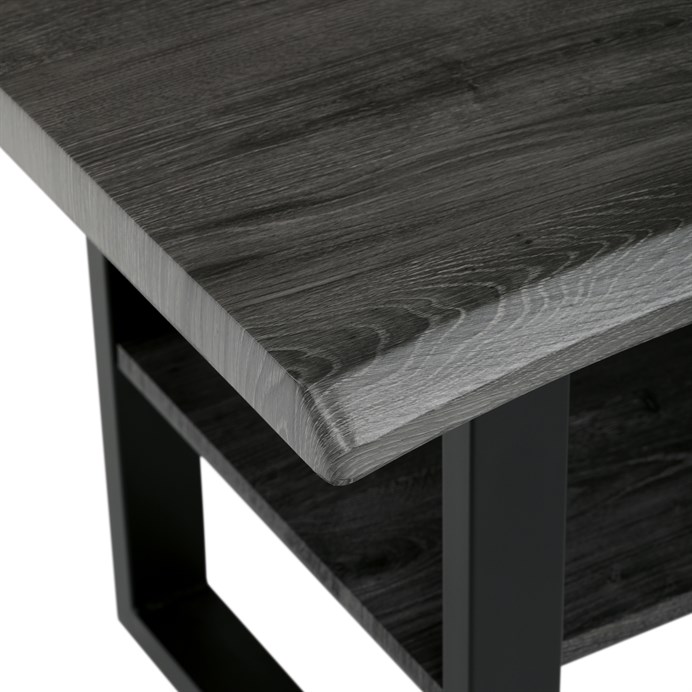 Konferenčný stolík 120x60cm, mdf, sivý dub, CT-F4212 GREY