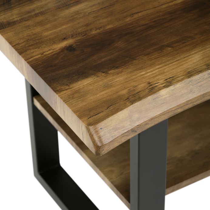 Konferenčný stolík 120x60cm, mdf, old wood, CT-F4212 OLW