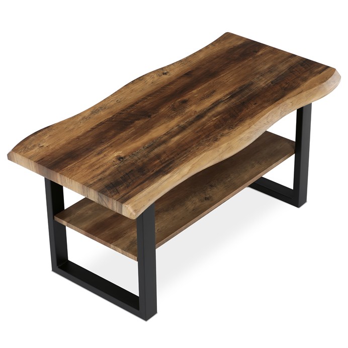 Konferenčný stolík 120x60cm, mdf, old wood, CT-F4212 OLW