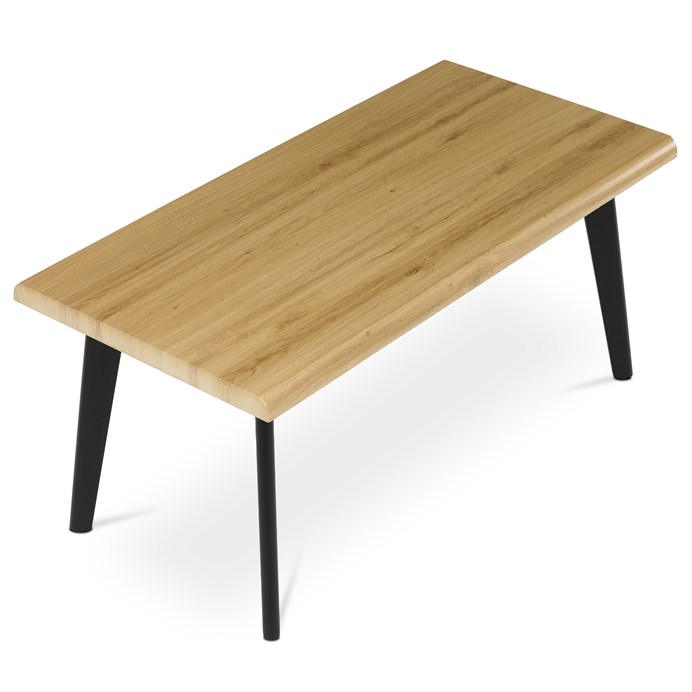 Konferenčný stolík 120x60cm, mdf, divoký dub, CT-F4412 OAK