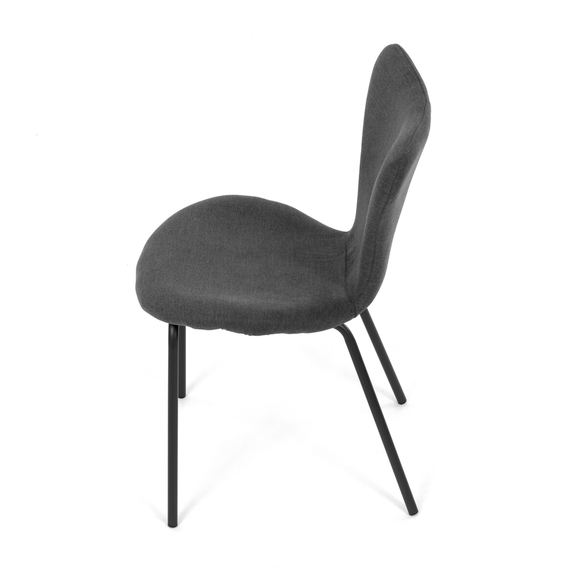 Jedálenská stolička látka/kov CT-S8010 Modrá