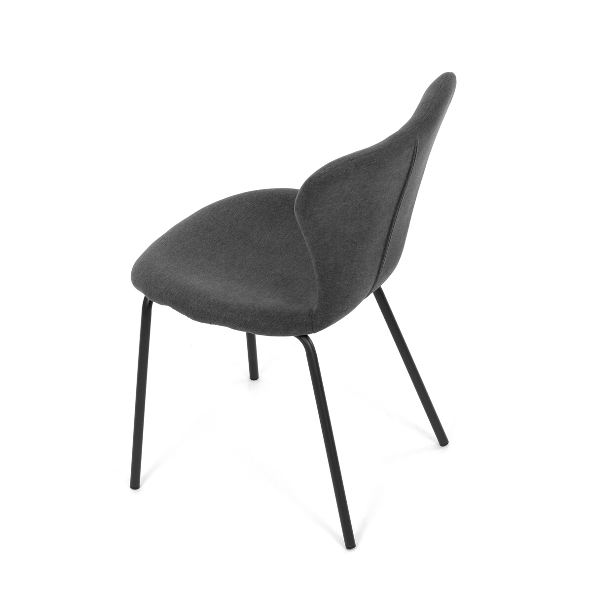 Jedálenská stolička látka/kov CT-S8010 Modrá