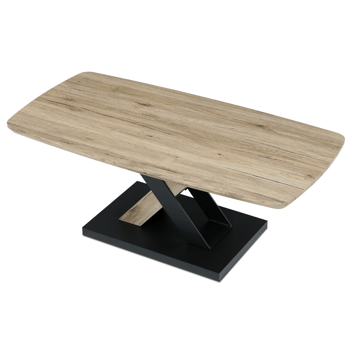 Konferenčný stolík MDF/kov CT-W1570 SRE Hnedá