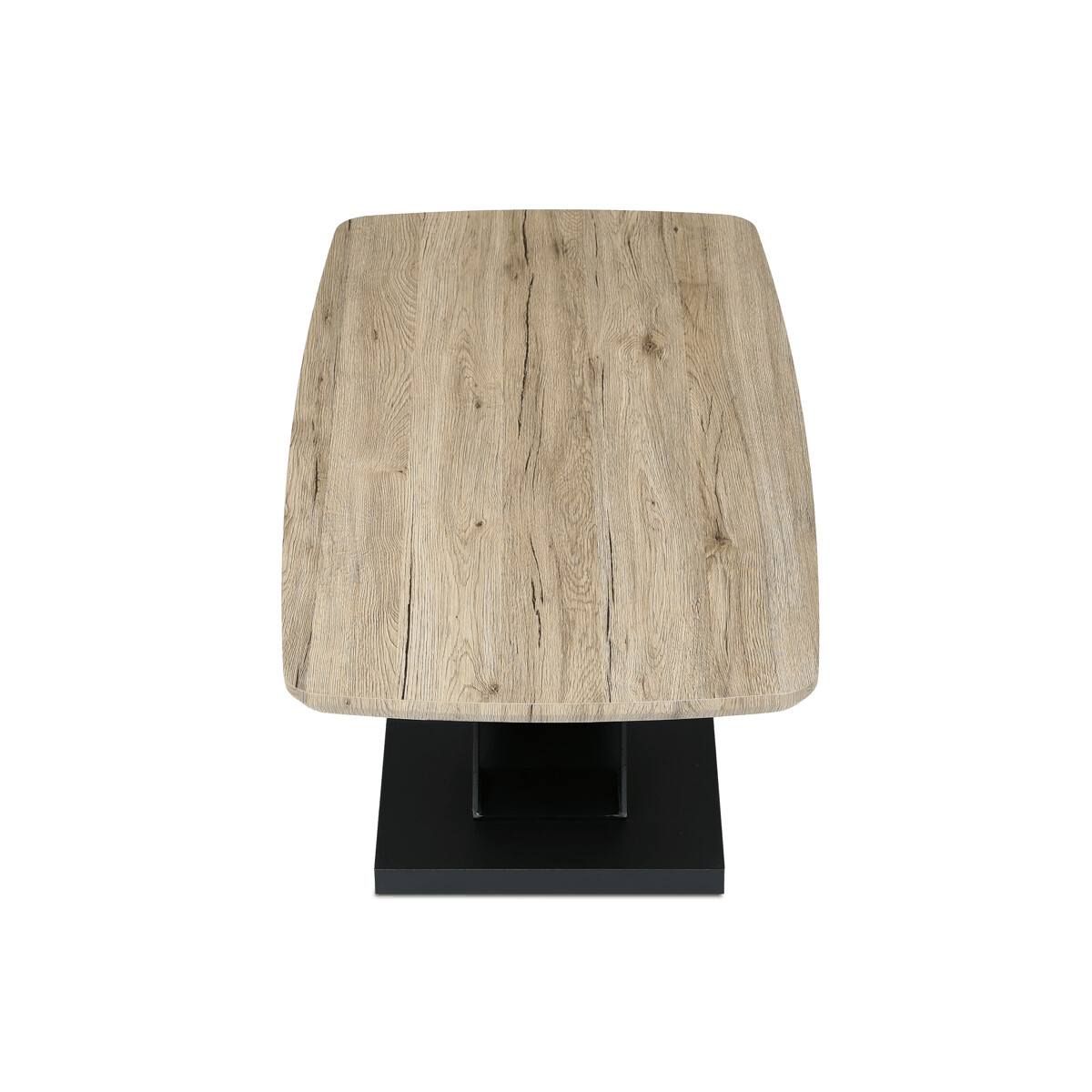 Konferenčný stolík MDF/kov CT-W1570 SRE Hnedá