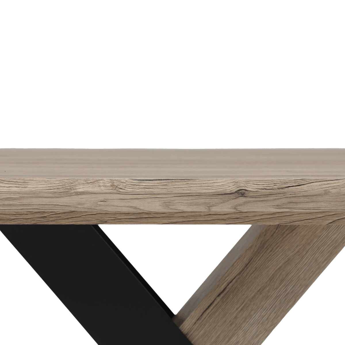 Konferenčný stolík MDF/kov CT-W1570 SRE Hnedá