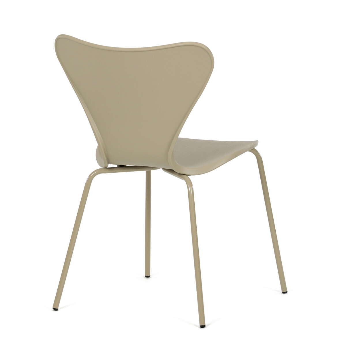 Jedálenská stolička plast/kov CT-X7034 Béžová