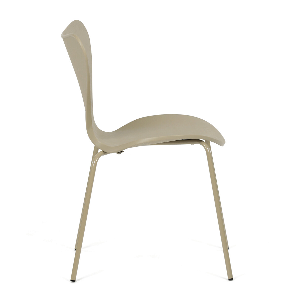 Jedálenská stolička plast/kov CT-X7034 Béžová
