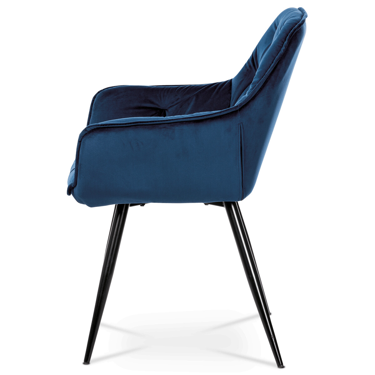 Jedálenské kreslo látka/kov DCH-421 BLUE4