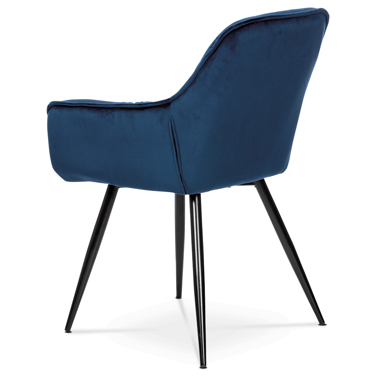 Jedálenské kreslo látka/kov DCH-421 BLUE4
