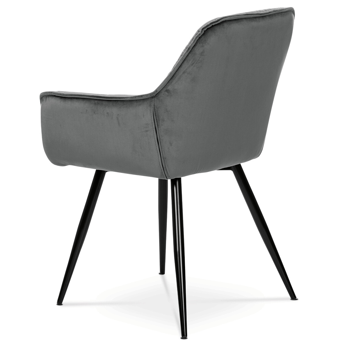 Jedálenské kreslo látka/kov DCH-421 GREY4