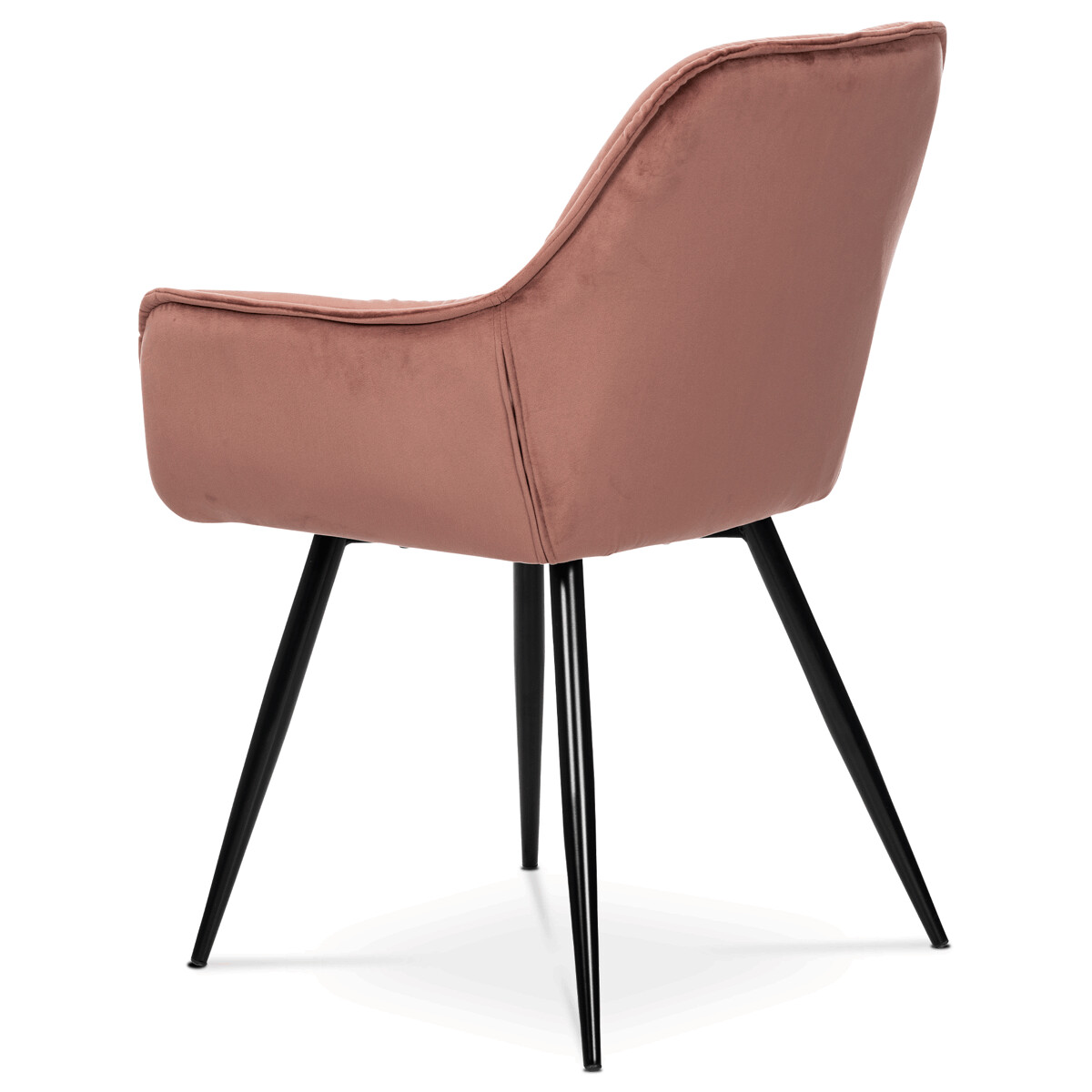 Jedálenské kreslo látka/kov DCH-421 PINK4
