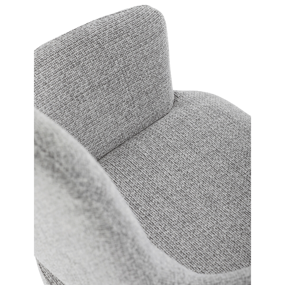 Jedálenské kreslo látka/kov DCH-D1320 GREY2