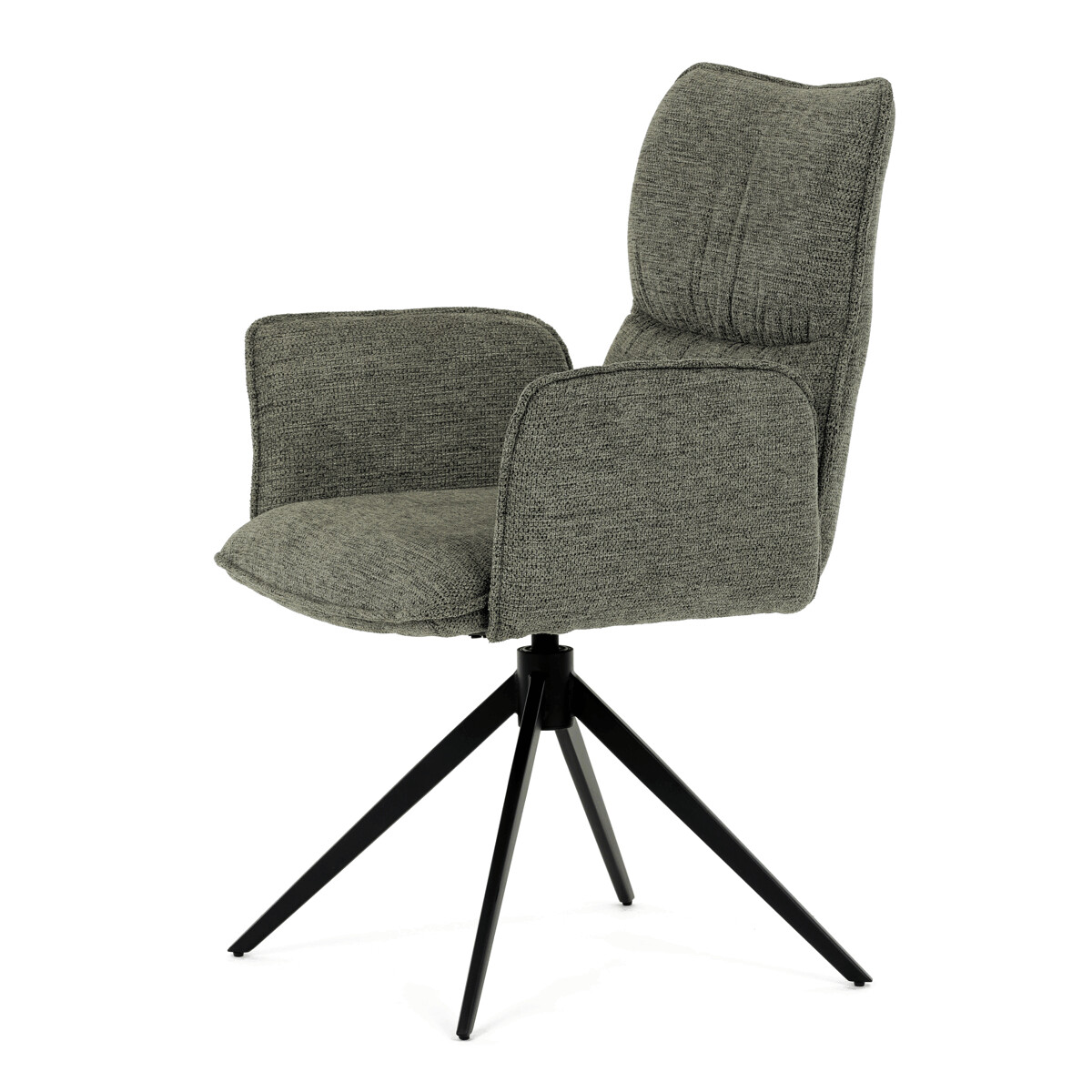 Jedálenská stolička látka/kov DCH-D1328 Zelená