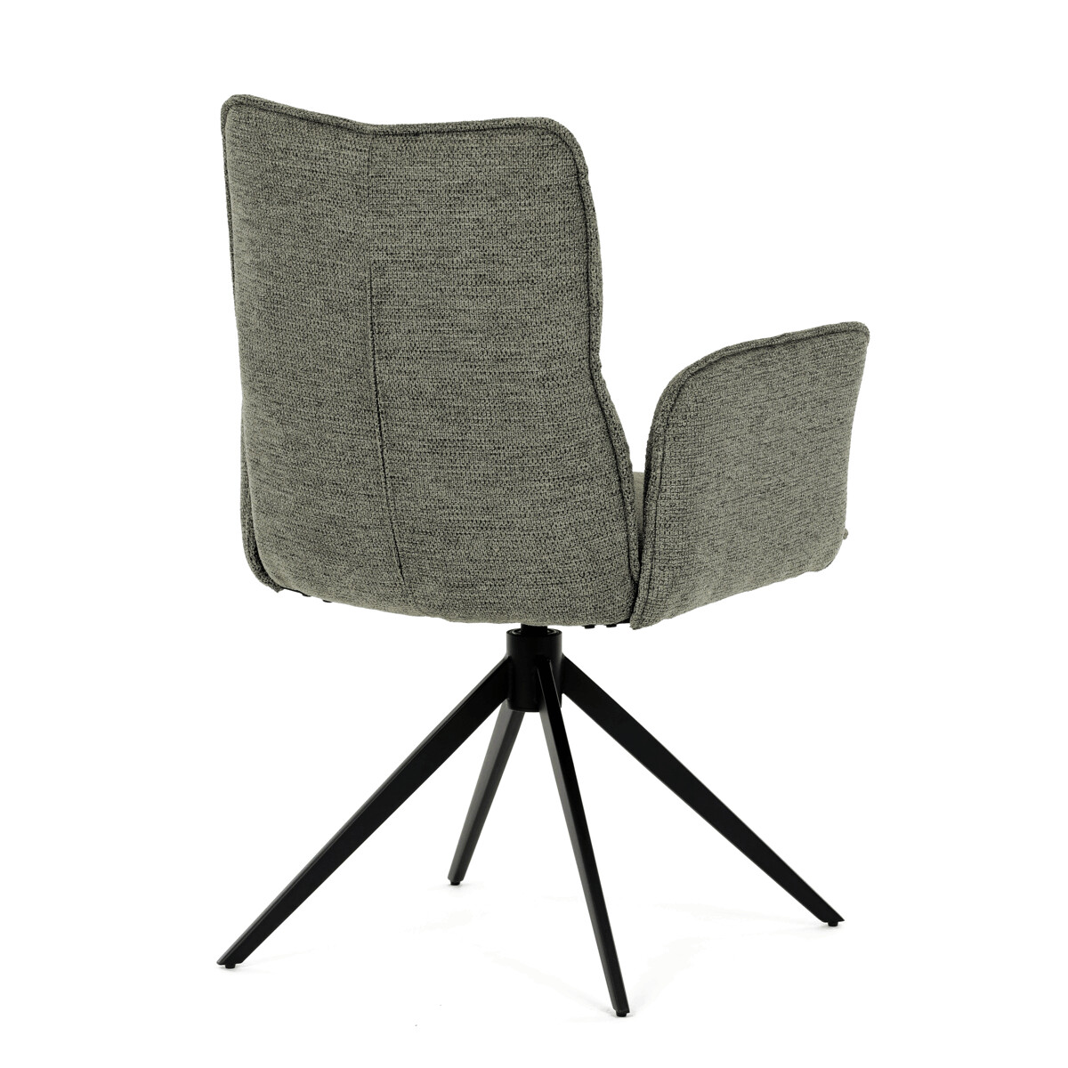 Jedálenská stolička látka/kov DCH-D1328 Zelená