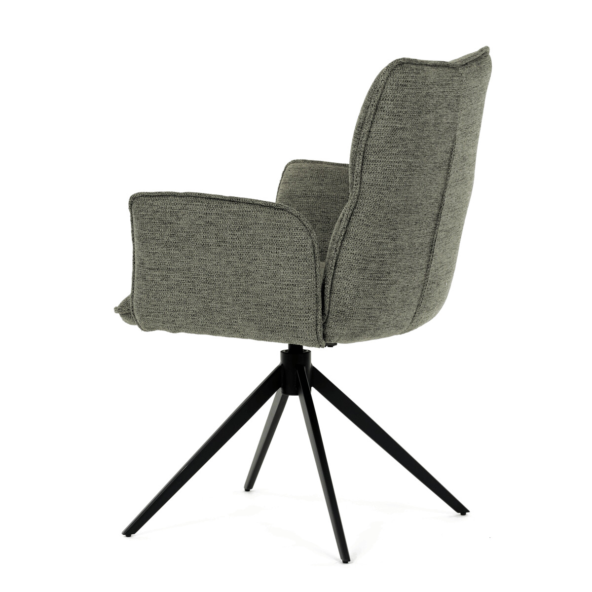 Jedálenská stolička látka/kov DCH-D1328 Zelená