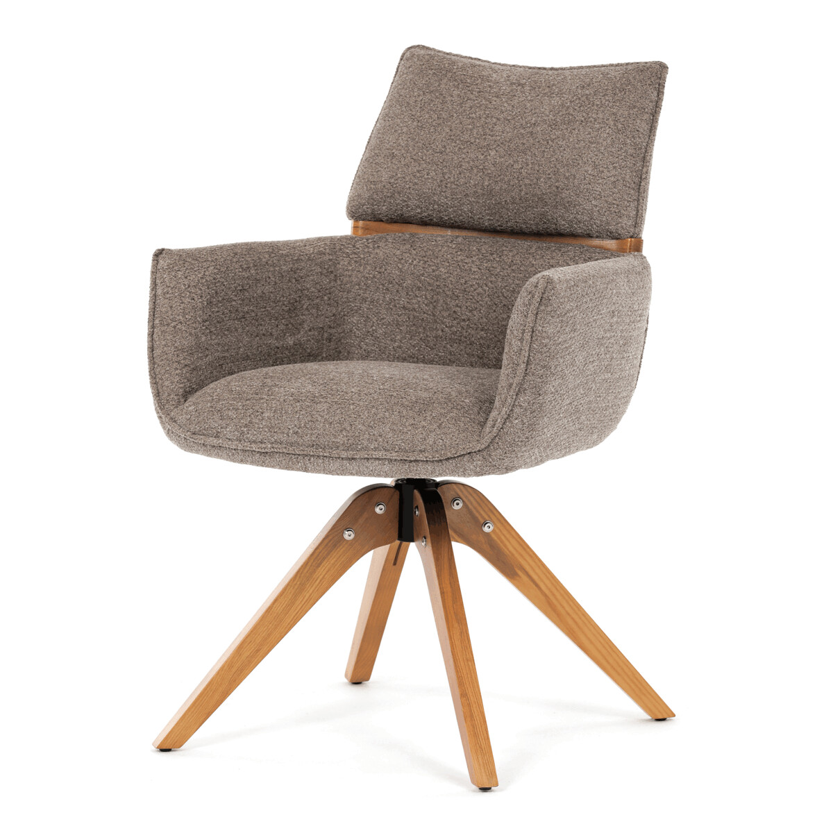 Jedálenské kreslo DCH-D1348 LAN2 Hnedá