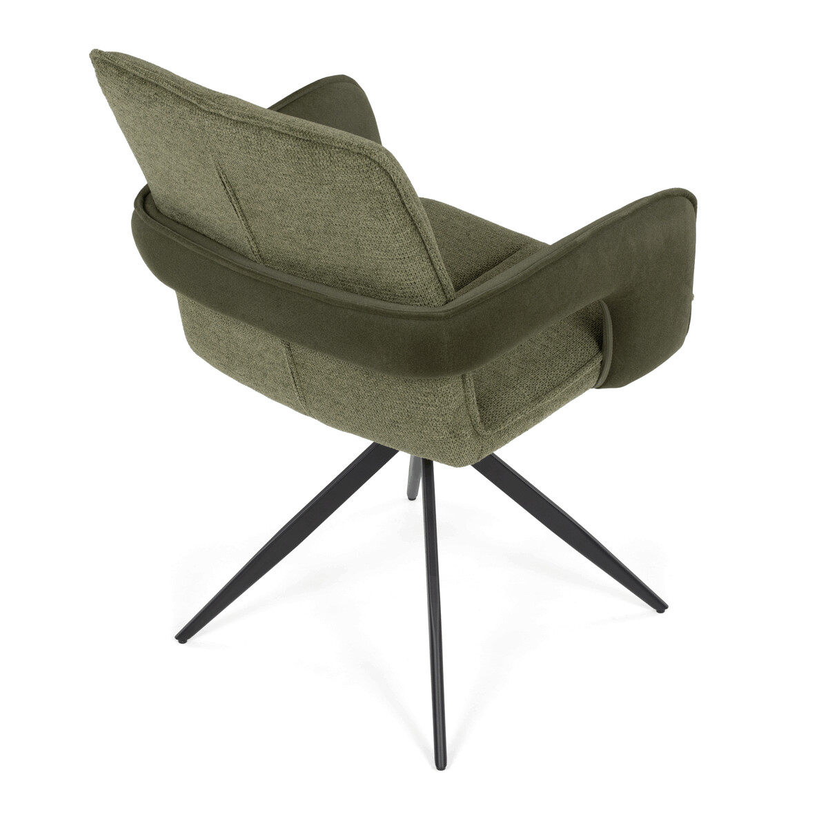 Jedálenská stolička látka/kov DCH-F1146 Krémová