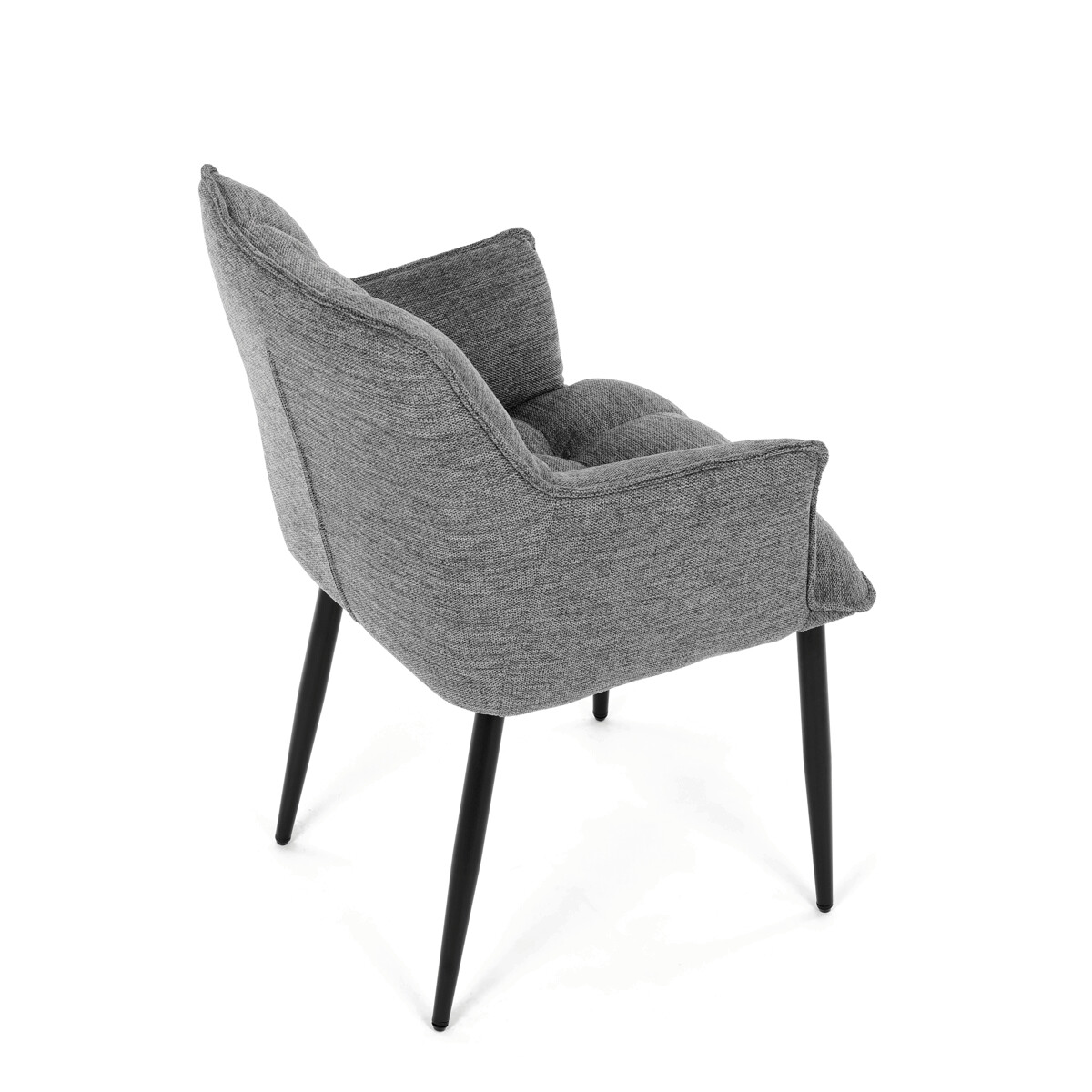 Jedálenské kreslo látka/kov DCH-J2139 GREY2