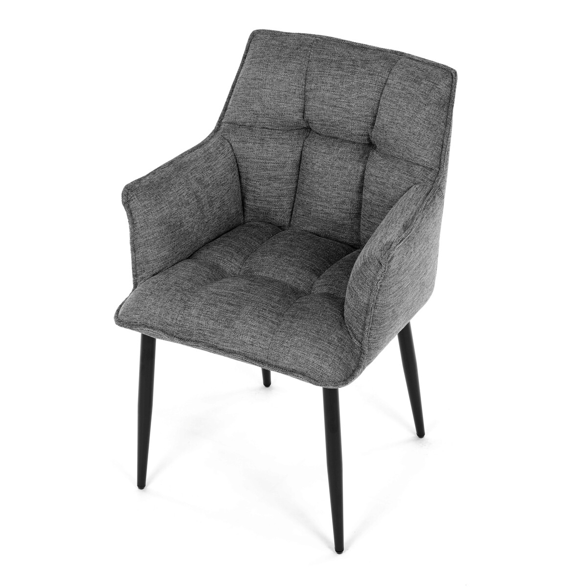 Jedálenské kreslo látka/kov DCH-J2139 GREY2