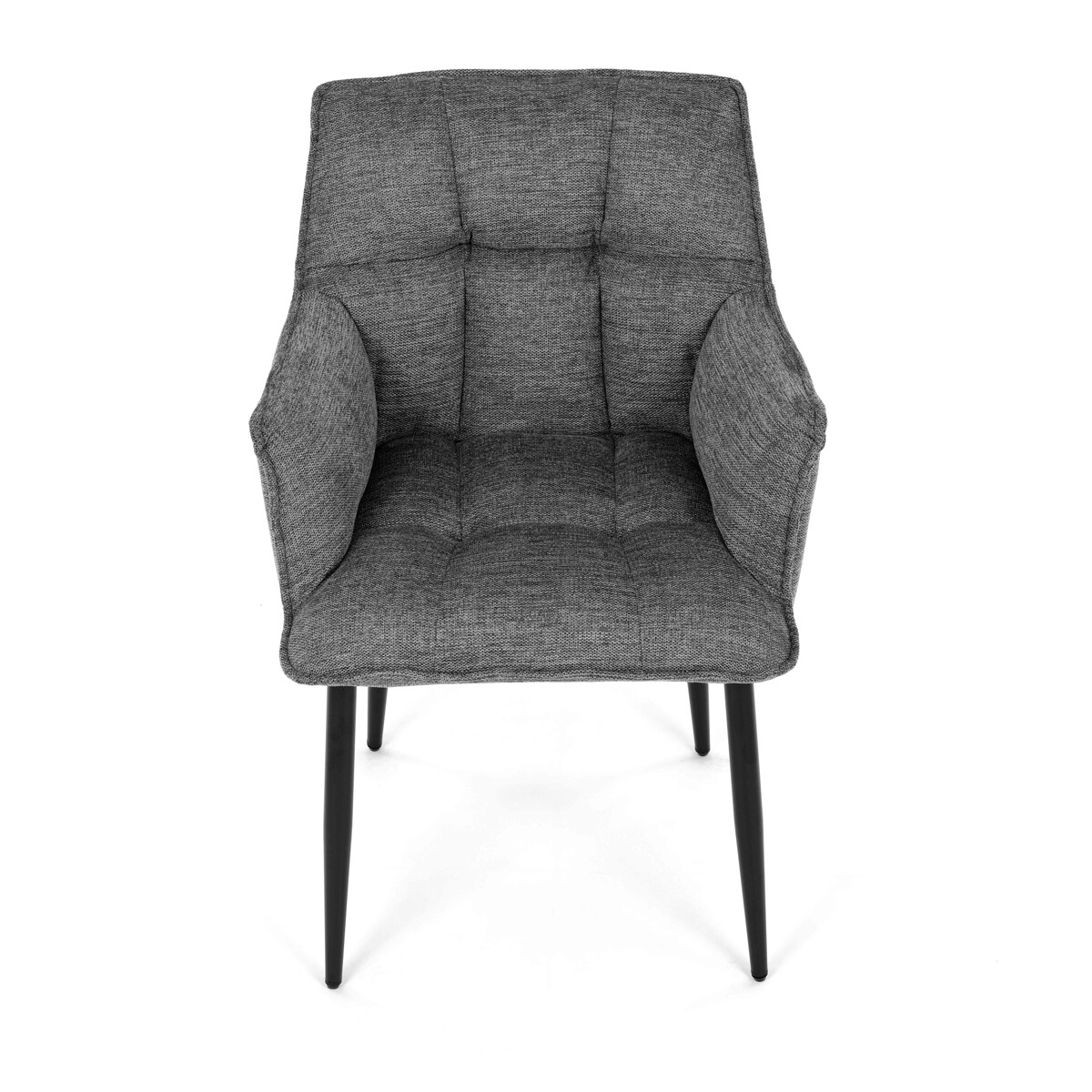Jedálenské kreslo látka/kov DCH-J2139 GREY2
